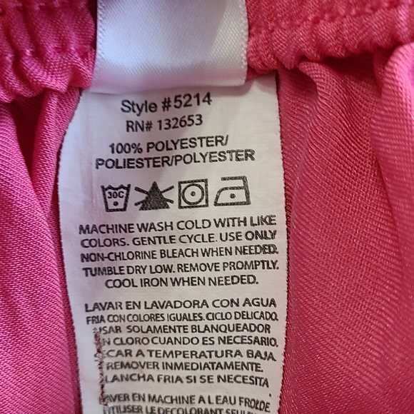 Spread Good Cheer Woman's Scrub Pants, Size: Small Color: Pink - Picture 5 of 10